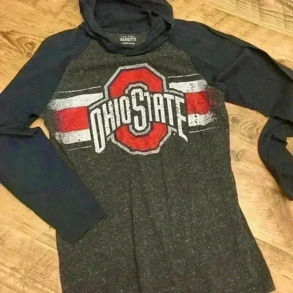 Ohio State hooded shirt - Picture 1 of 3